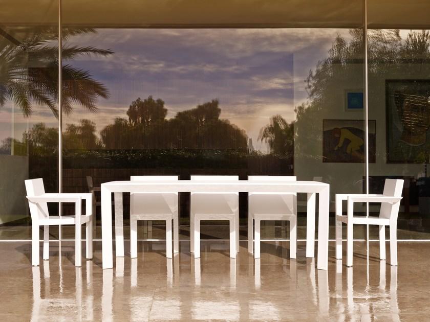 VONDOM Прямоугольный садовый стол из полиэтилена Frame sun-id-1397901 - Вид №4