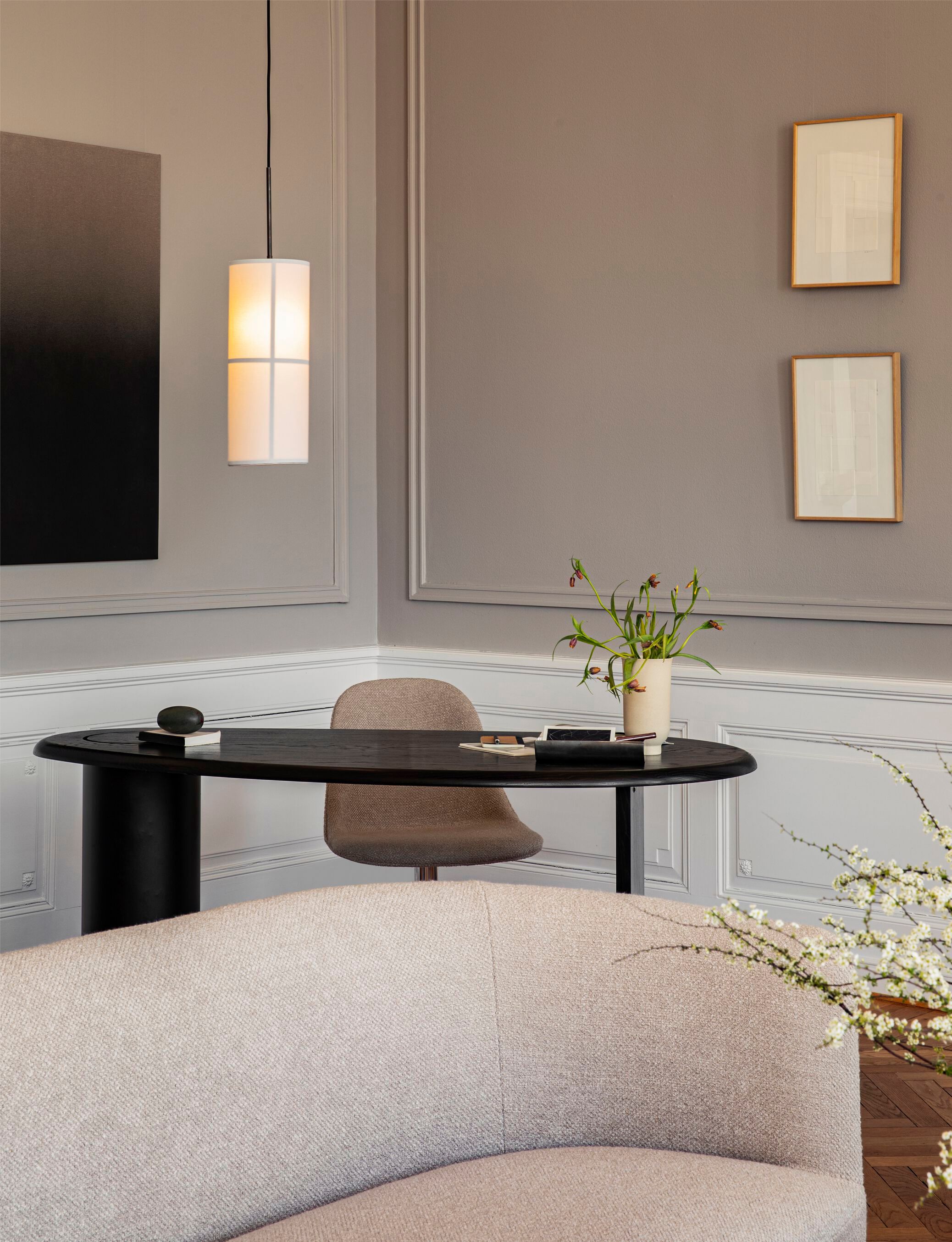 Подвесной светильник из льна Audo Copenhagen Hashira ARCH-00031161 - Вид №14