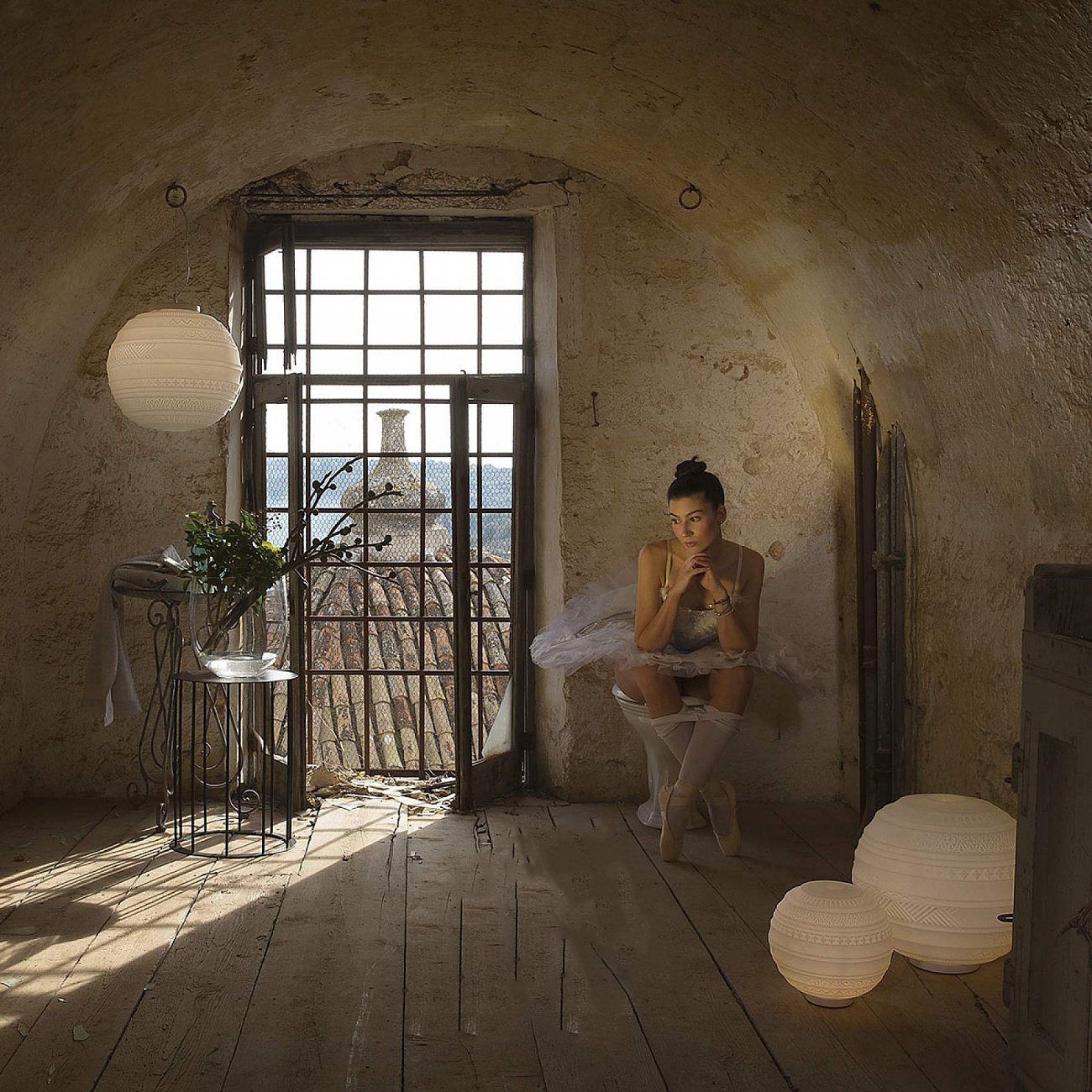 Настенный/Потолочный светильник Braille 40 от Karman KARMAN ДИЗАЙНЕРСКИЕ 244416 Белый  - Вид №8