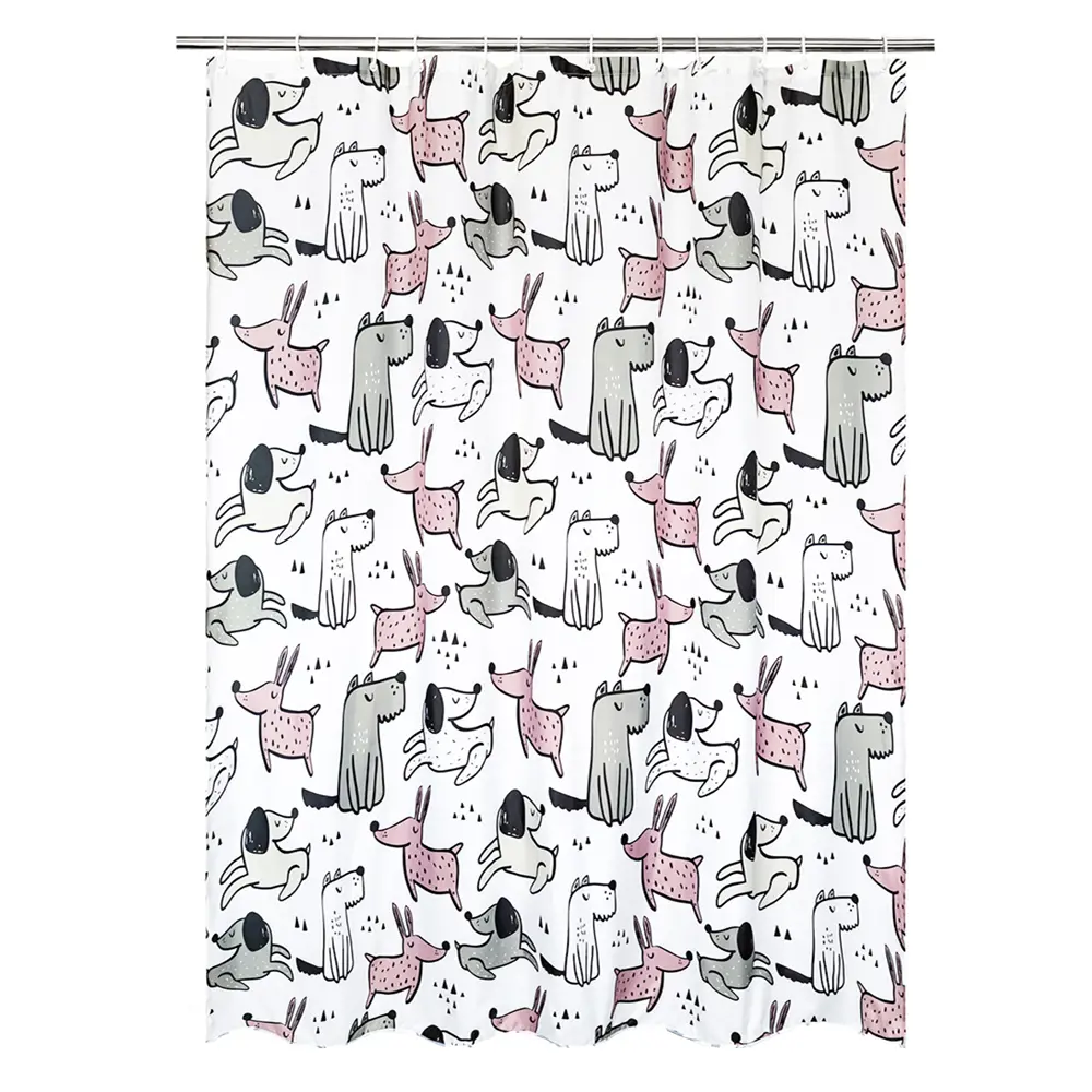 BATH PLUS Штора для ванной с милым щенком - стильный акцент интерьера 89362285 Cute Puppy STLM-0996914 - Вид №1