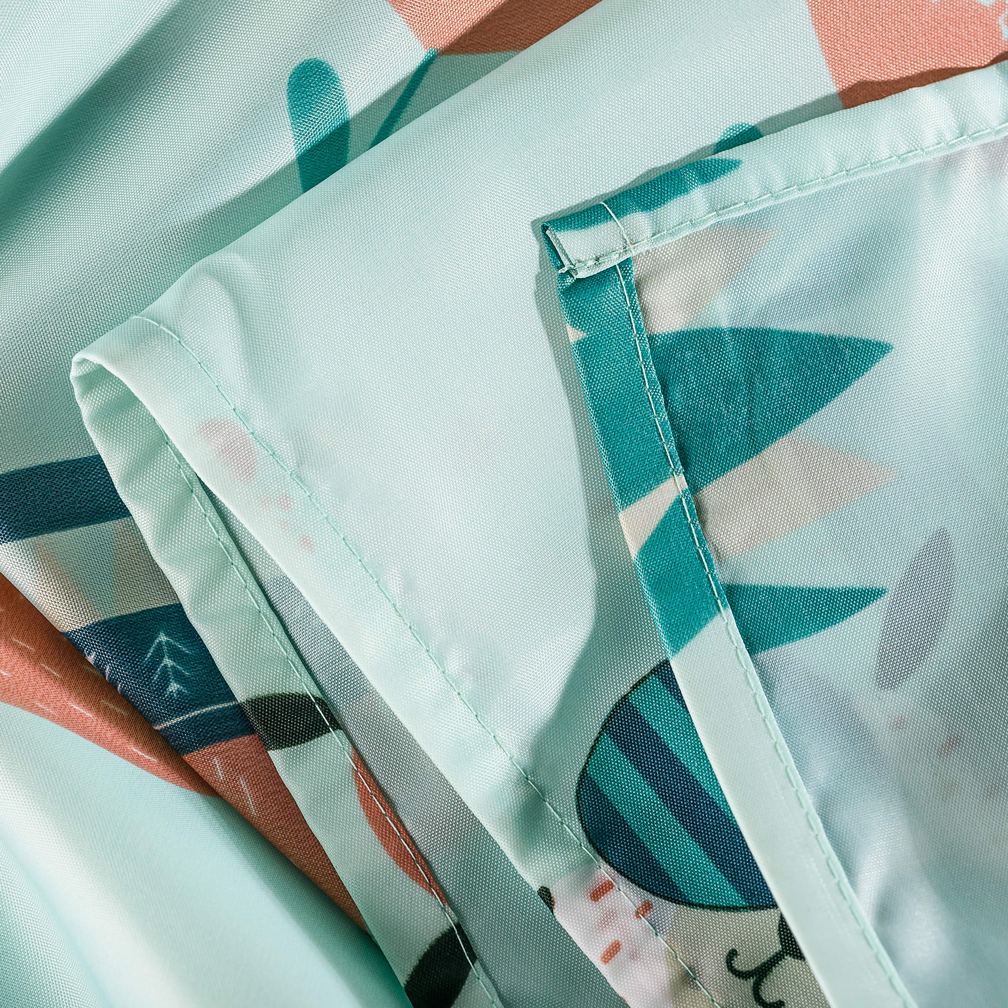 88109929 Штора для ванны 180x180 см, полиэстер, цвет зеленый Lama Santreyd - Вид №4