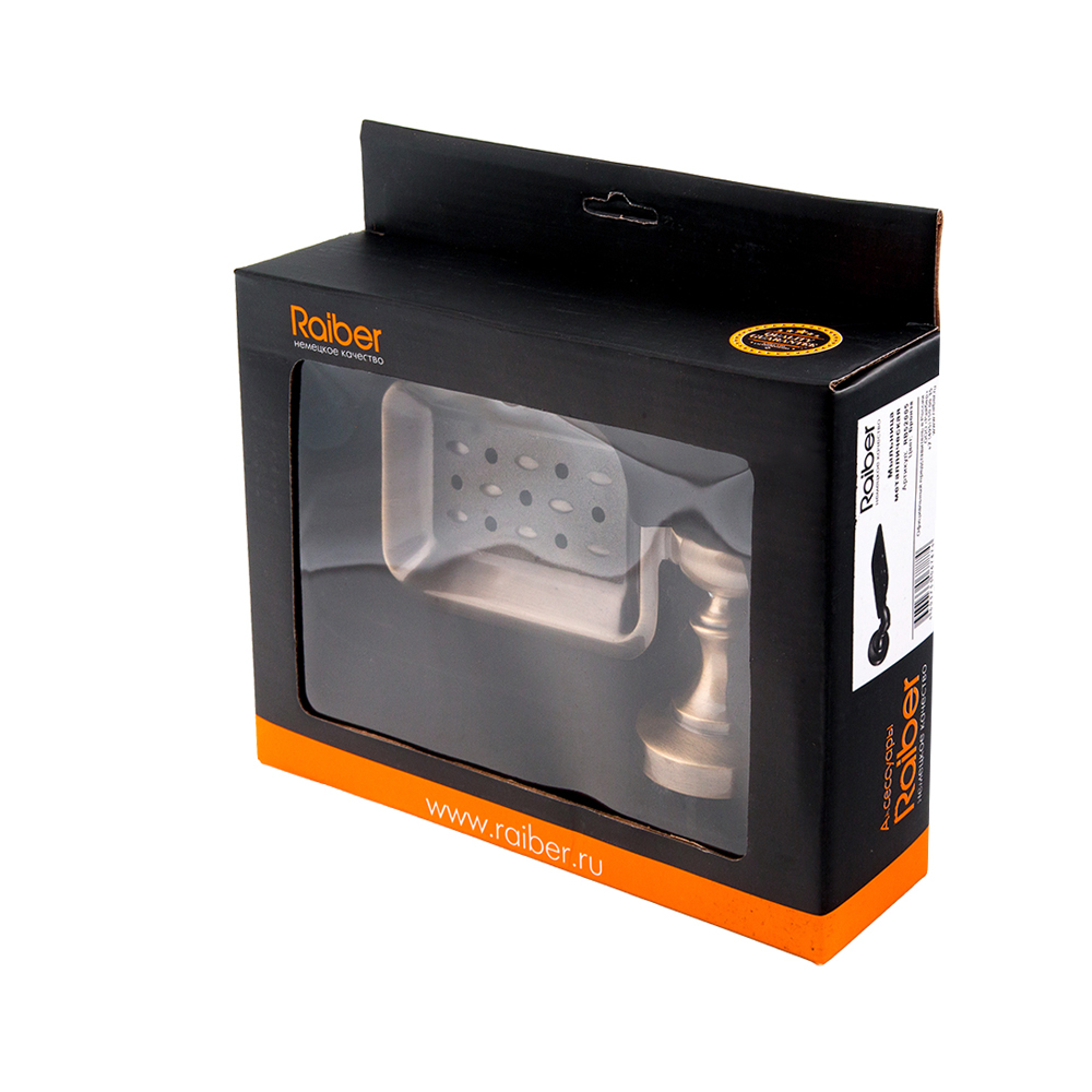 RB52005 Мыльница металлическая Raiber  - Вид №7