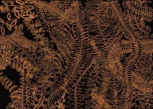 Affreschi & Affreschi Рулонные экологические обои из гипса с цветочными мотивами Season 1 Kw1805