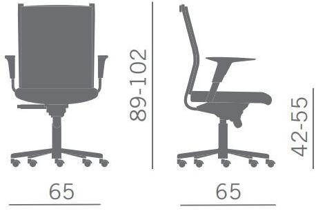 Kastel Эргономичное офисное кресло Kosmo plus sun-id-1501249 - Вид №2