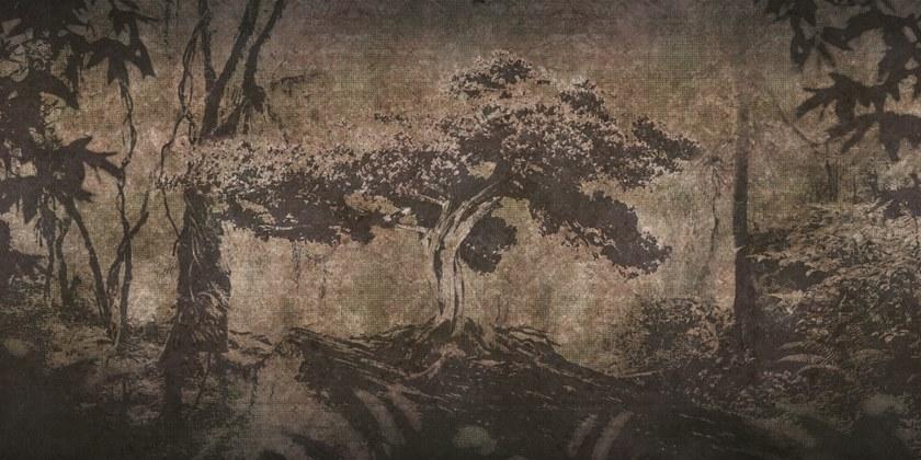 Inkiostro Bianco Сусальное золото обои с пейзажами Goldenwall 2020 Inklask2001,2 - Вид №1