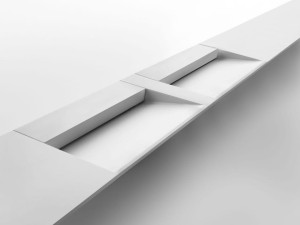 Прямоугольная двойная раковина из Cristalplant®