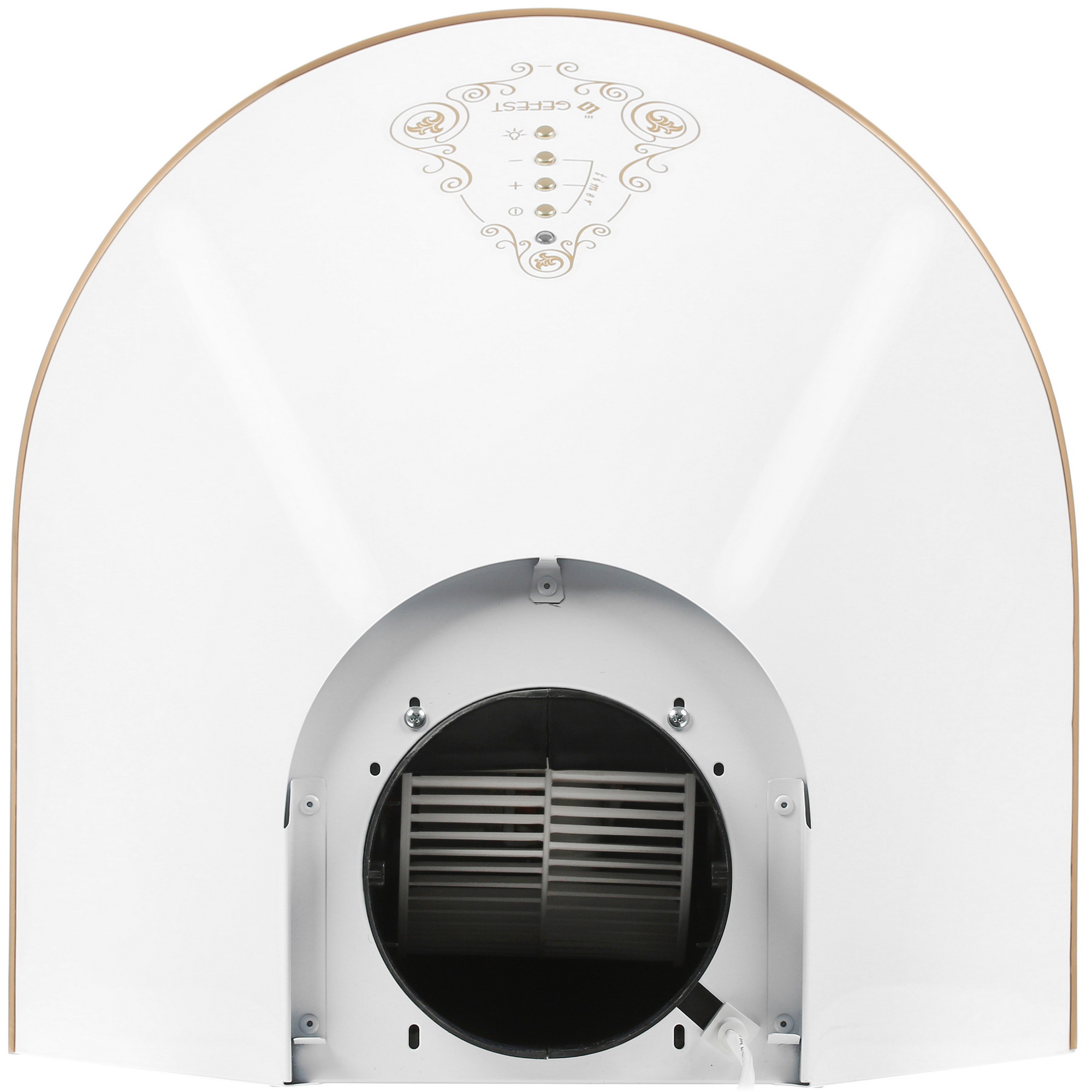 1182173 Вытяжка каминная Gefest ВО 1503 К62 белый/золотистый STDN-0040707 - Вид №3