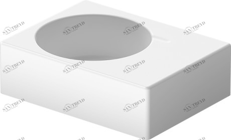 0684600011 Подвесная раковина настенная овальная Duravit Scola