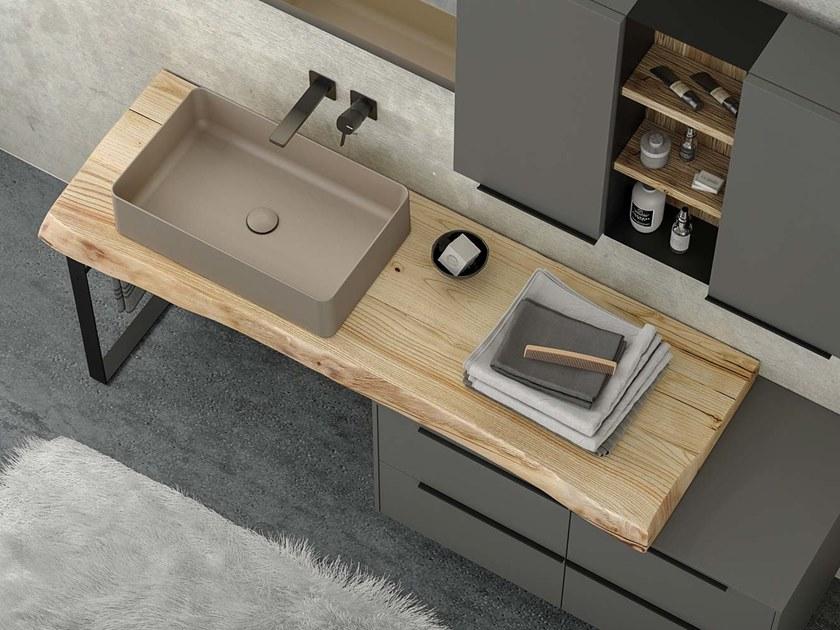 LEGNOBAGNO Тумба под умывальник одинарная со шкафом Life sun-id-1466899 - Вид №2