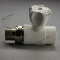 Кран шаровый для радиатора (прям.) 25-3/4 Grise PP-R PROAQUA 27277