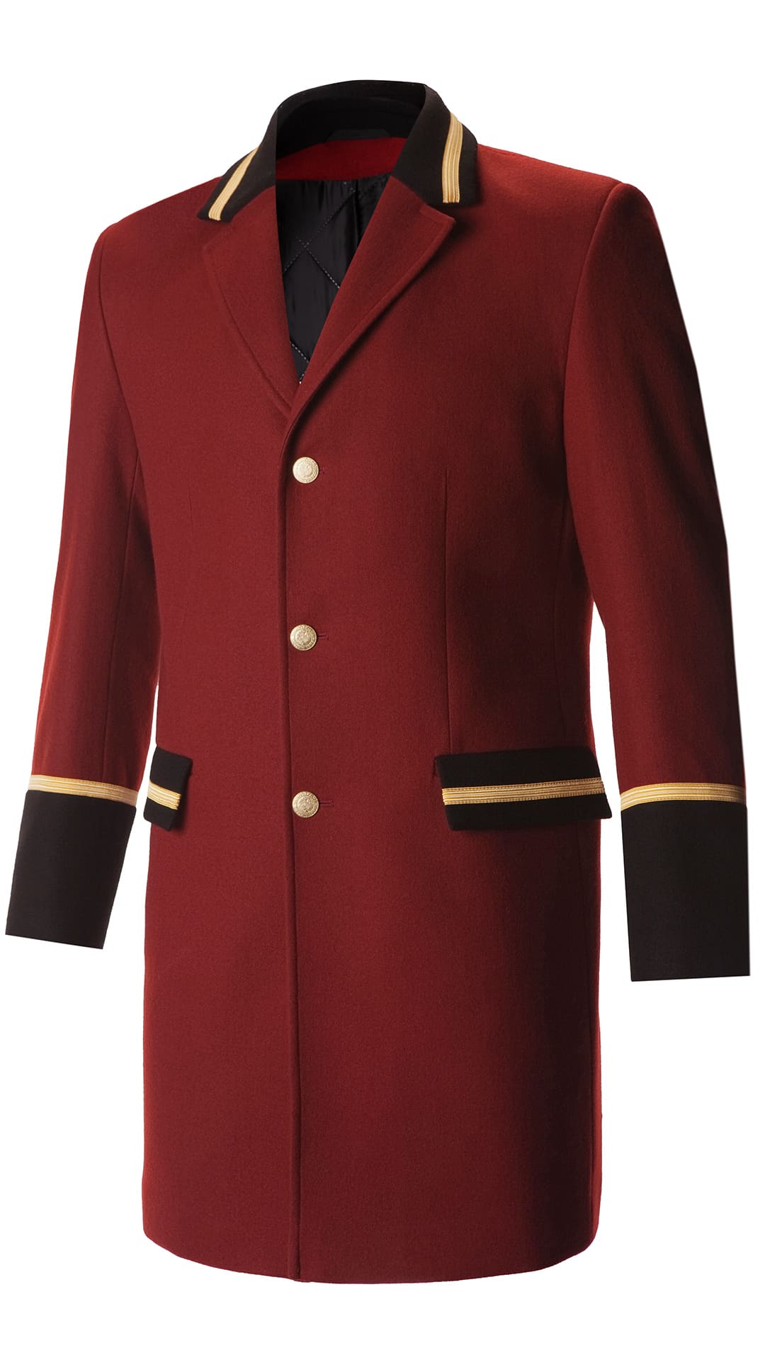 67724 Жакет удлиненный  Швейцар bordeaux (бордо) El-Risto  Бренд "El-Risto" (Эль Ристо), каталог товаров размер 48/188 