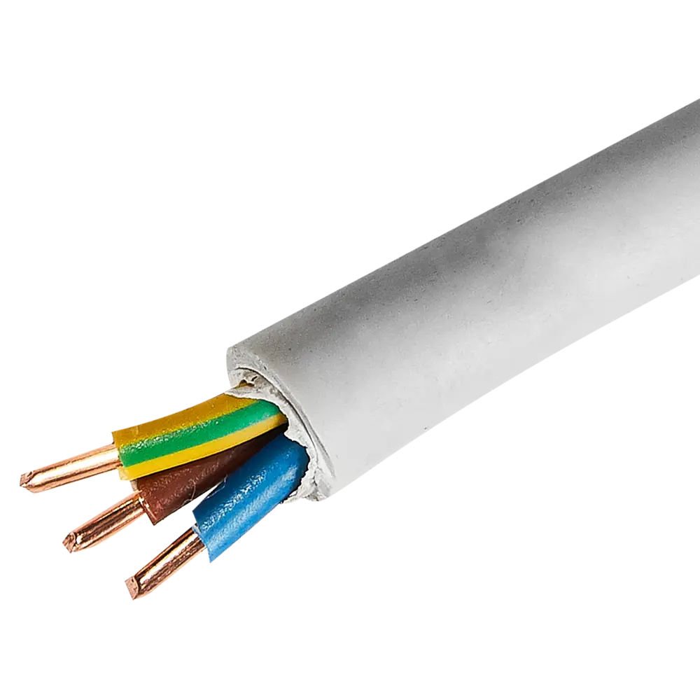 Кабель Севкабель NYM 3x1.5, 50 м, ГОСТ 82623798 STLM-2123071 
