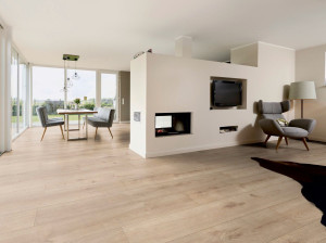 Пол из древесного волокна