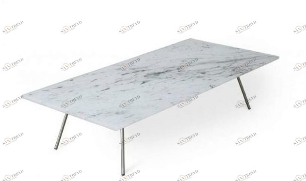 Joli Низкий прямоугольный журнальный столик из керамогранита для гостиной sun-id-1512899