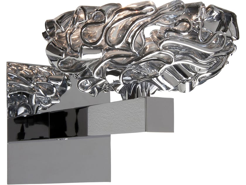 Стеклянный настенный светильник с фиксированной рукояткой ILFARI Flower From Amsterdam ARCH-00085296