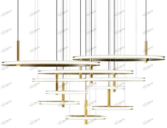 Paolo Castelli Металлический светодиодный подвесной светильник sun-id-1475482