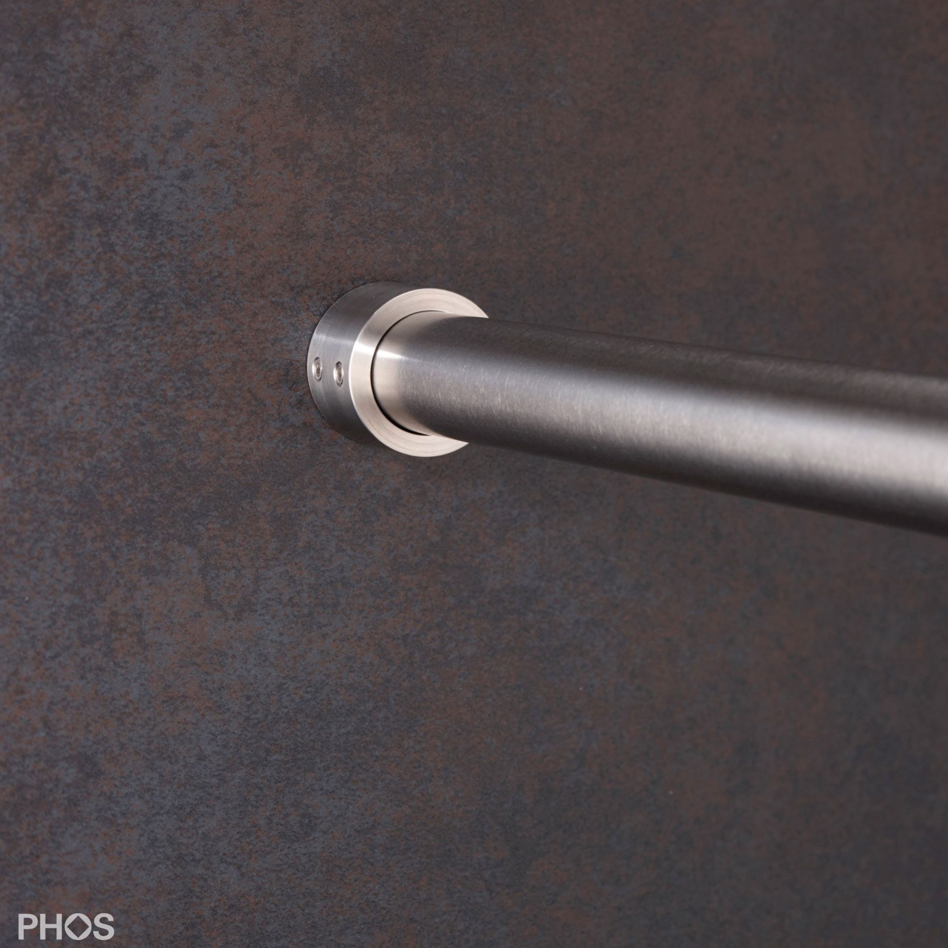 DSRN20-2 Карниз для душевой занавески в виде трубки ø20 мм от 100 до 160 см - на заказ PHOS  - Вид №3