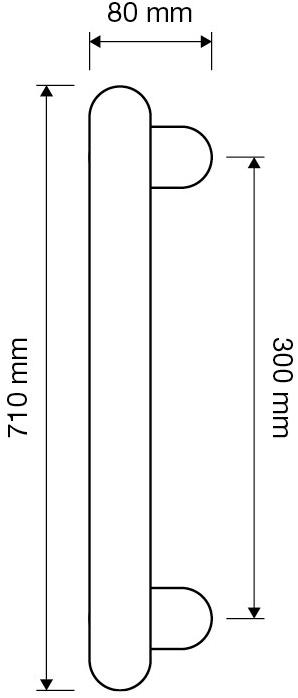 LINEA CALI' Ручка из латуни в современном стиле Kendo sun-id-1363159 - Вид №2