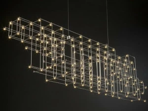 Quasar Подвесной светильник из никеля Orion