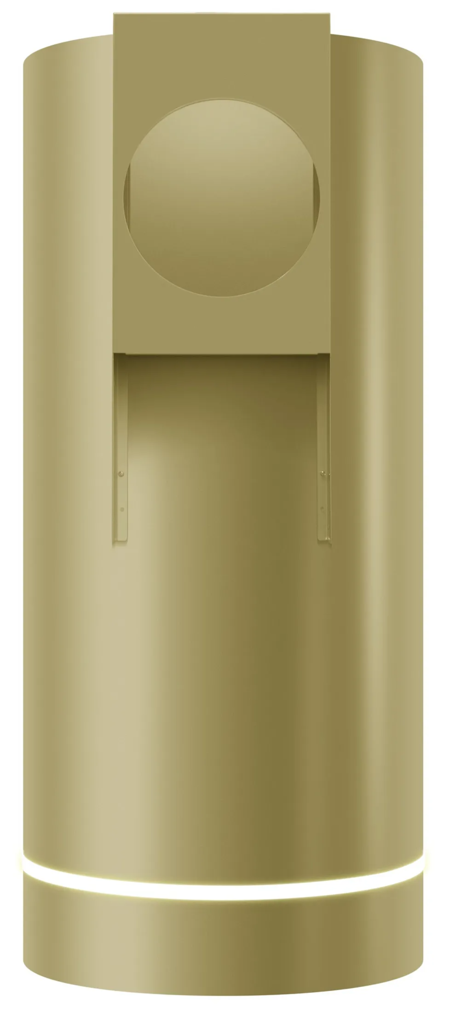 9270640 Вытяжка пристенная Meferi TUBE35GOLD COMFORT золотистый STDN-0141418 - Вид №10