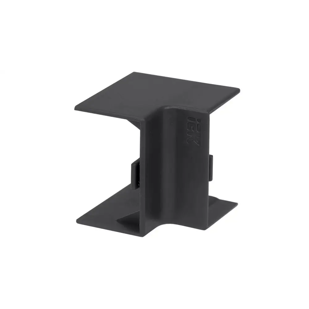 Угол внутренний КМВ для кабель-канала IEK 25x16 мм цвет черный 4 шт STLM-2191462 - Вид №1