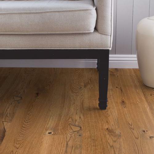 Массивная доска Boen Solid Plank Historical 187 Live Natural Дуб Натур (Гладкая) 800-2220х187 мм EHCCVKWD - Вид №3