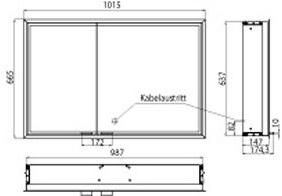 Emco Bad Зеркало с подвесным контейнером для ванной Prestige sun-id-1380409 - Вид №13
