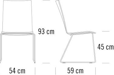 Thonet Стул на санках с подлокотниками S 160 sun-id-1353834 - Вид №1
