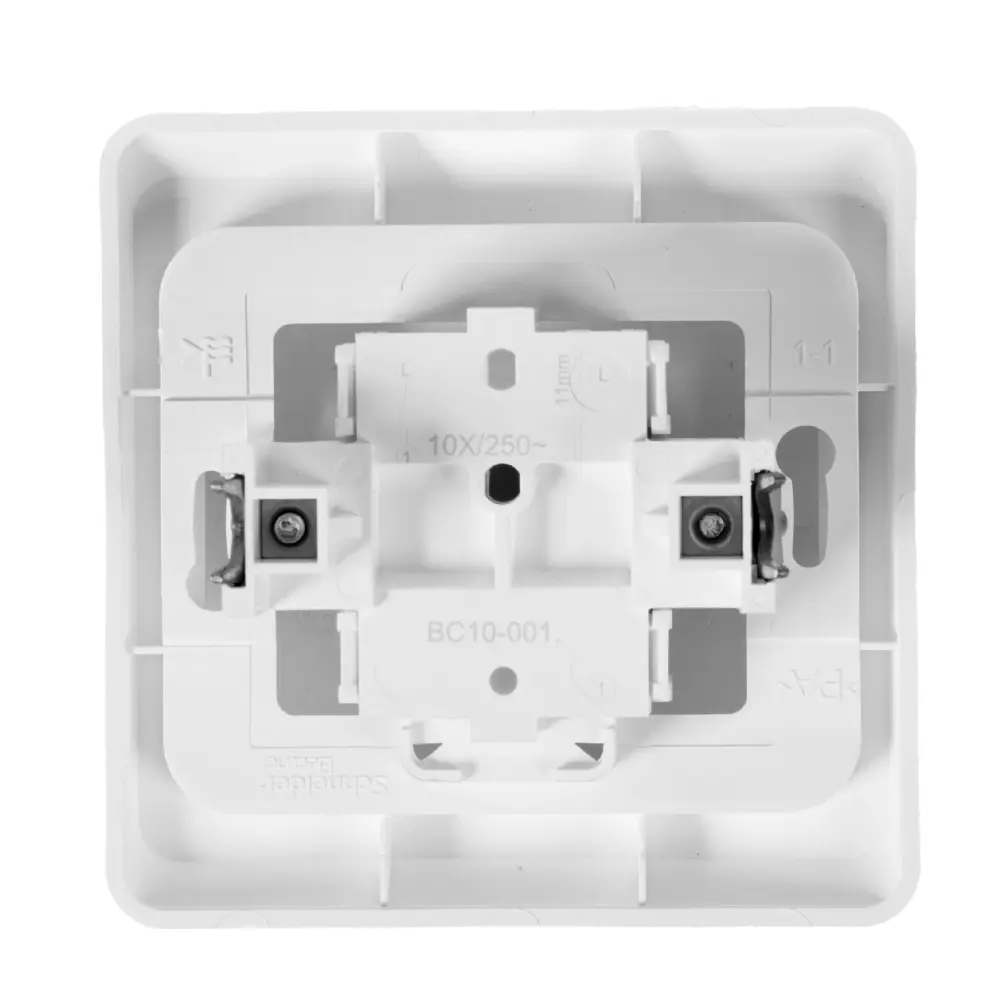 Выключатель SYSTEME ELECTRIC Этюд одноклавишный белый глянцевый 11300551 STLM-1103082 - Вид №2