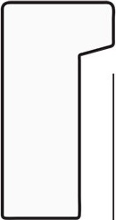 BY 2202 Зеркало в багетной раме cо встроенным LED-светильником 20 W EVOFORM Ledside - Вид №5