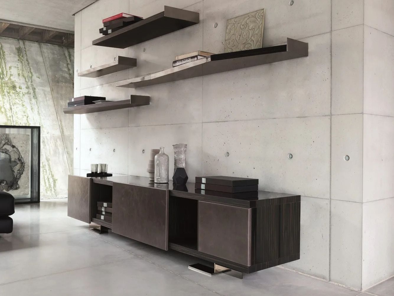 Деревянный шкаф с раздвижными дверями Arketipo Endor ARCH-00042978 - Вид №3