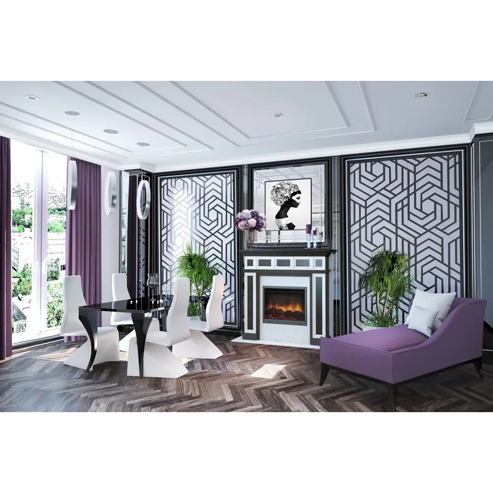 Santreyd Молдинг декоративный серебристый для стильного оформления интерьера 86283832 STLM-0067617 - Вид №2