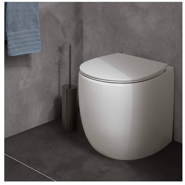 S557T0R0V7.142 Приставной унитаз напольный Розовый A. e T. Italia Dot Италия AeT ITALIA DOT 2.0 - Вид №2