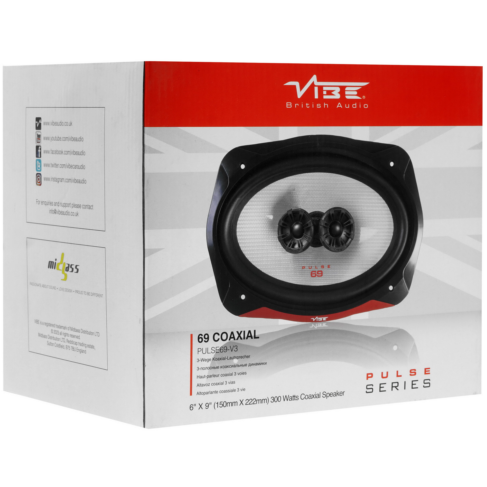 9140964 Коаксиальная акустическая система Vibe PULSE69-V3 STDN-0004378 - Вид №7