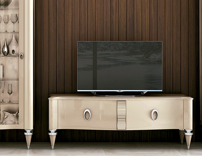 106335 Тумба под ТВ 24200 150 см лак Llass Agora Santreyd