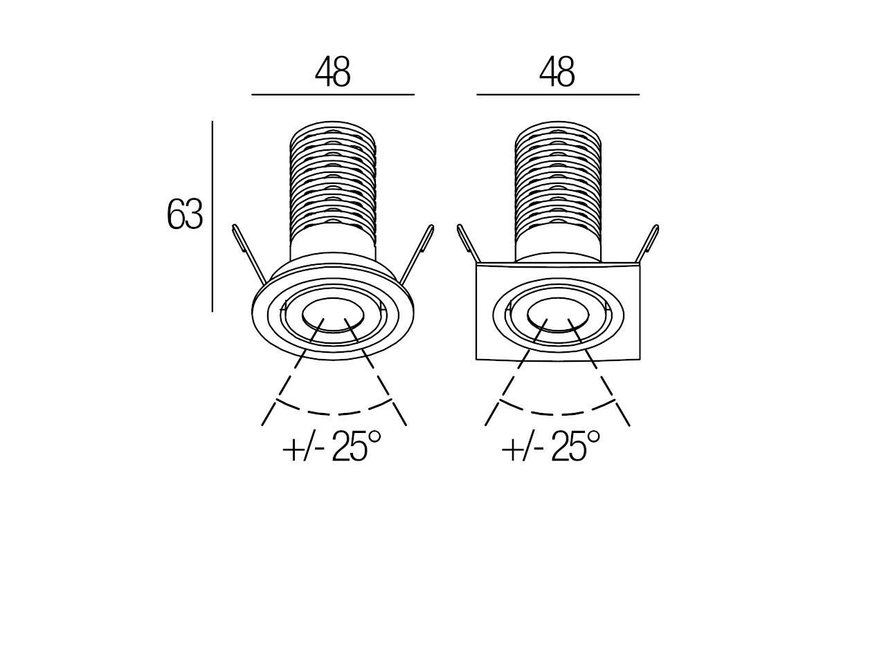 Регулируемый светодиодный прожектор Flexalighting ADAN EVO ARCH-00053494 - Вид №2