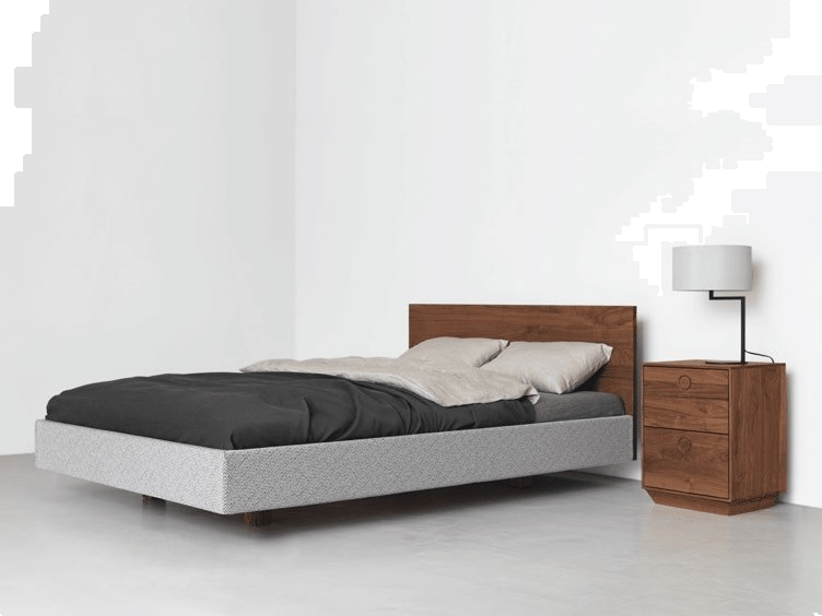 ZEITRAUM Прикроватная тумбочка из массива дерева с ящиками Kin sun-id-1461965 - Вид №1