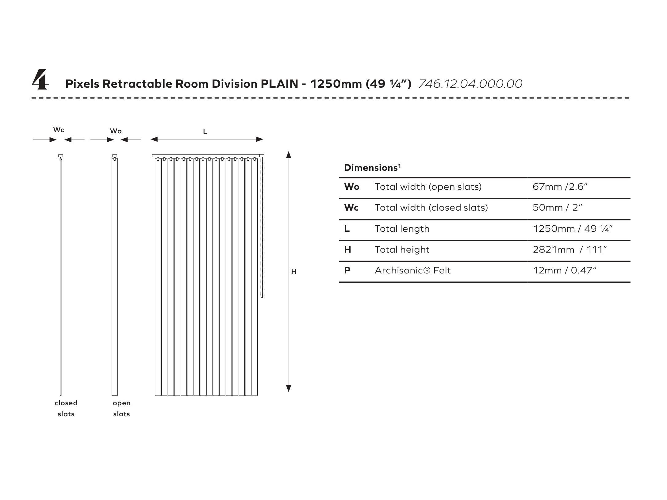 Рециркулированный ПЭТ подвесной звукопоглощающий офисный перегородка IMPACT ACOUSTIC® ARCHISONIC® Felt ARCH-00114591 - Вид №7