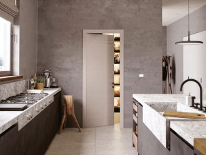 Деревянные распашные двери