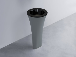 AMLA45-N+AMPILT-FN+AMCOLT-BR Раковина Amedeo Tondo отдельностоящая cielo Enjoy + Amedeo