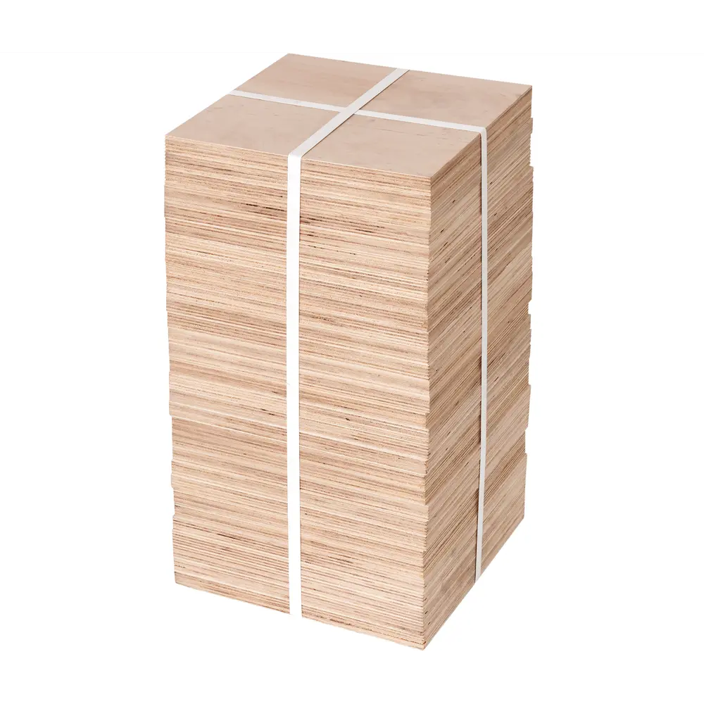 Фанера 15 мм ФК шлифованная 250x250 мм ФК сорт 3/4 1.625м² МУРОМ STLM-2192152 - Вид №2