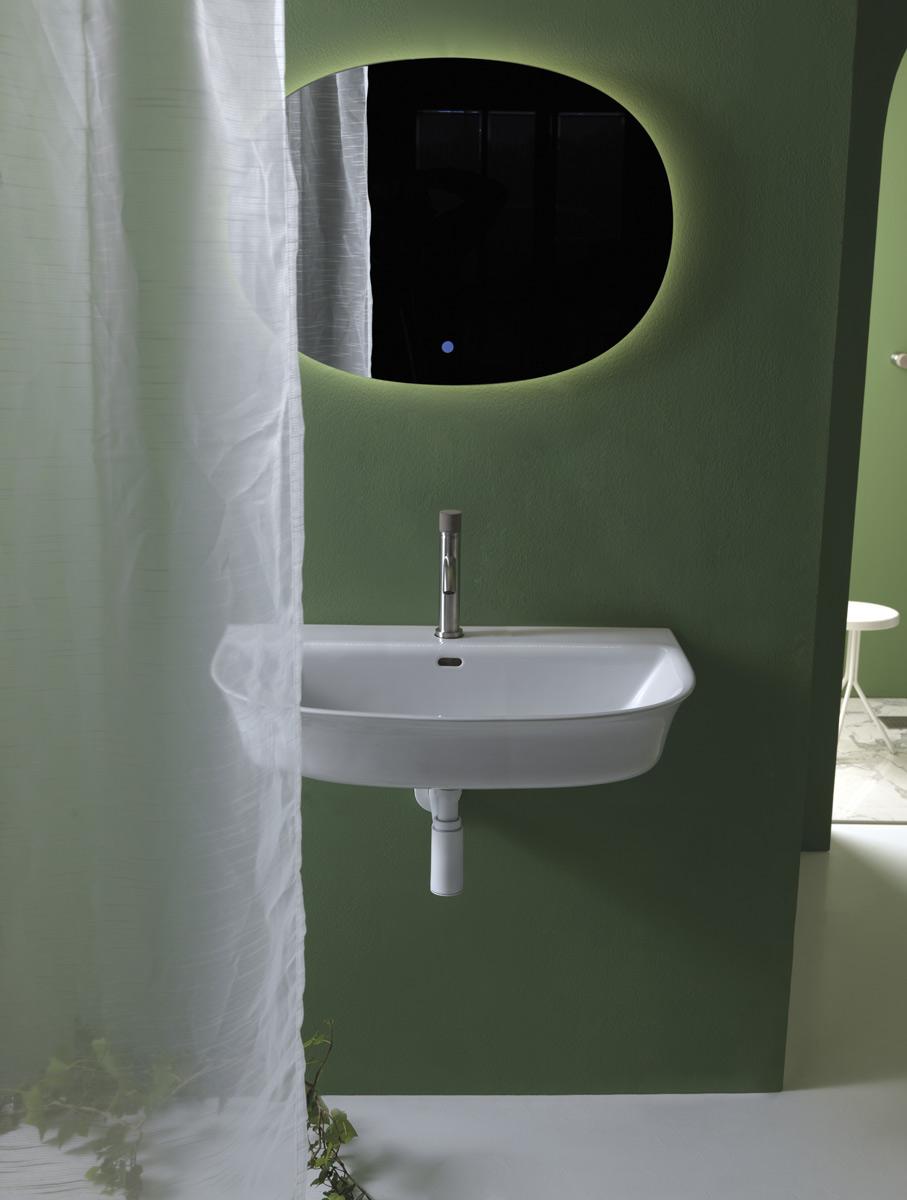 FLLAVBW801 Подвесная раковина настенная GSG CERAMIC Flut - Вид №2