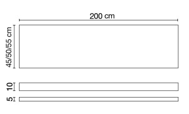 Столешница из керамогранита CERAMICA FONDOVALLE SHAPE ARCH-00042953 - Вид №9