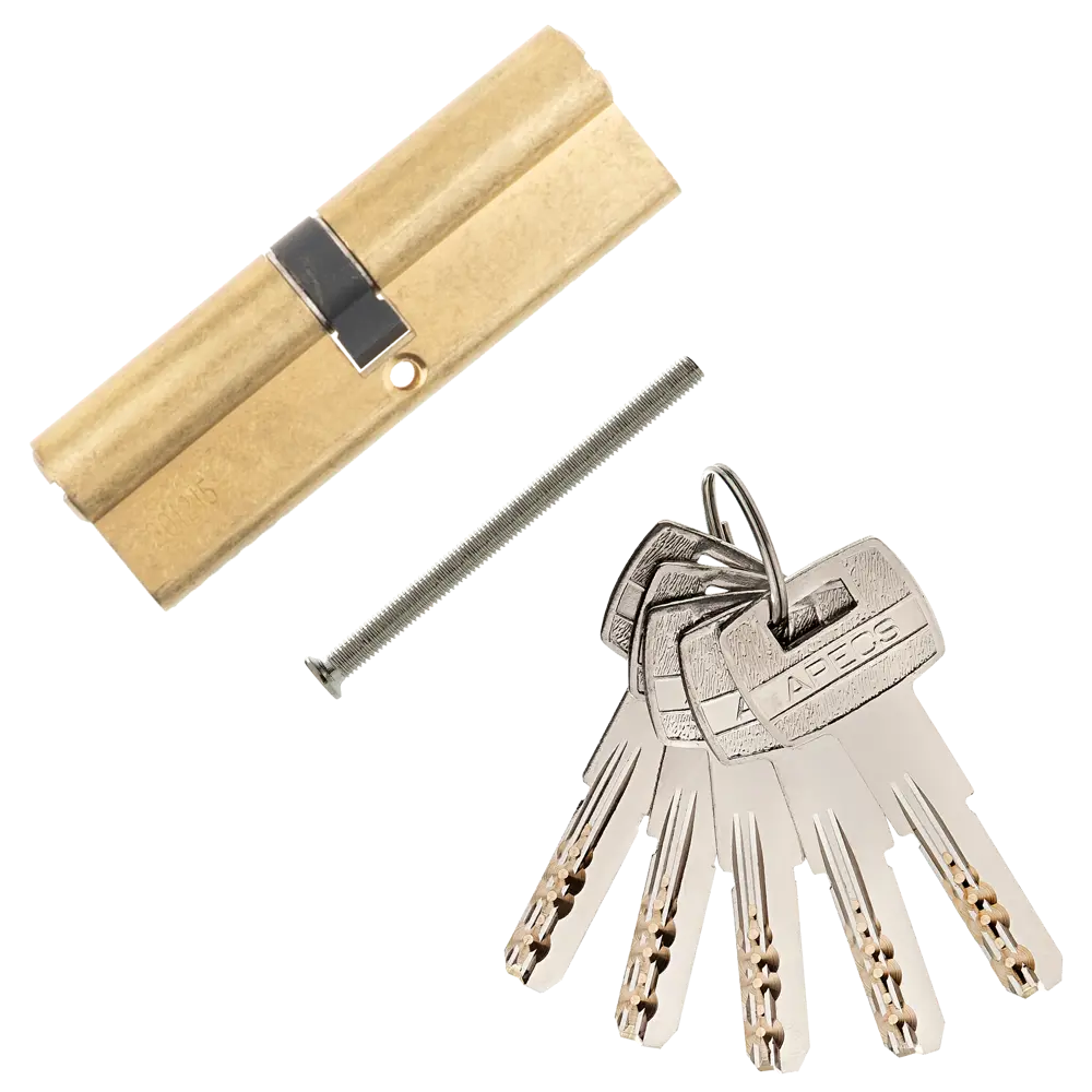 Цилиндровый механизм APECS Pro LM-100-G для металлических дверей 84168120 SM STLM-0902423 - Вид №1