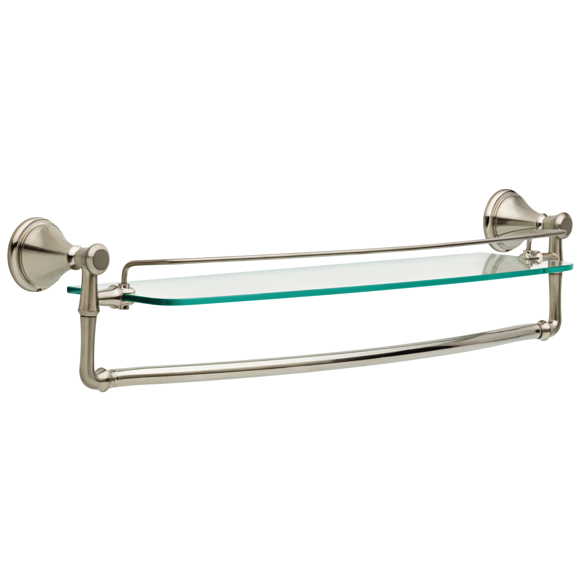 24-дюймовая стеклянная полка со съемной перекладиной Delta Faucet 79711-SS