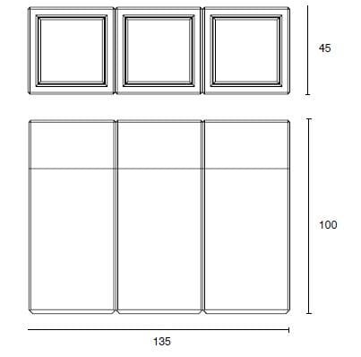 Бетонные стойки для мусора для утилизации отходов SIT BLOCK ARCH-00139770 - Вид №2