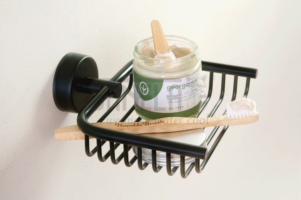 62181 Нержавеющая мыльница, черная матовая поверхность SANELA  - Вид №2