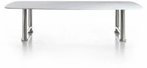 Gervasoni Прямоугольный стол из каррарского мрамора Next / spin