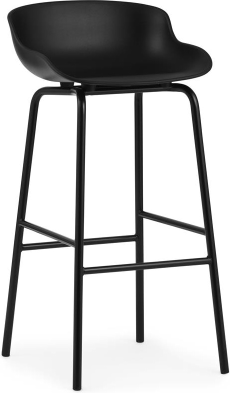 604066 Барный стул 75 см Steel Black Normann Copenhagen Hyg 
