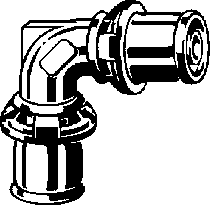 Viega Угольник 90° 2716 (588076) 588 076 - Вид №1